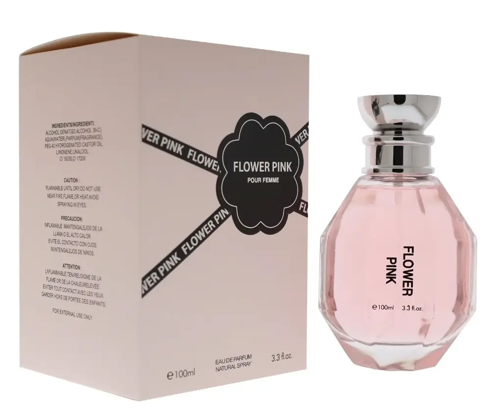 Spray EDP para mujer Pink Flower by Royal Fragrance 3,3 Fl oz
