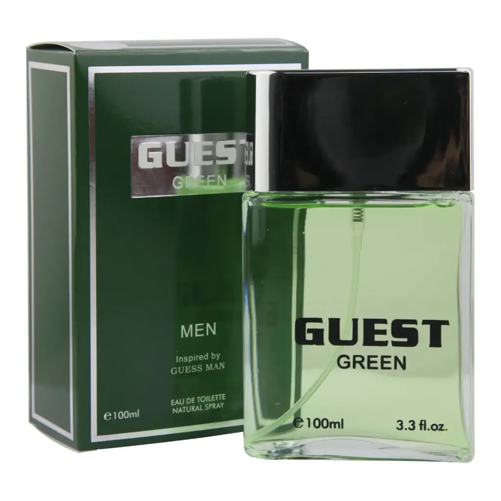 Spray EDT Guest Green by Royal Fragrance 3.3 Fl oz para hombre