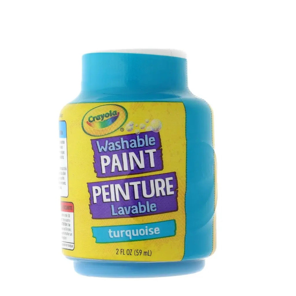 Mini frasco de pintura azul - 30 ml, pintura acrílica, ideal para manualidades y proyectos artísticos