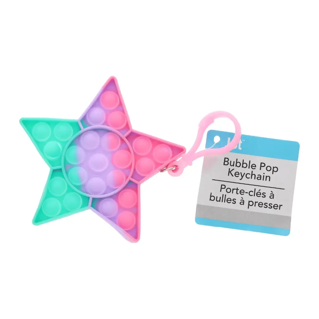 Llavero Pop It con Diseños Variados