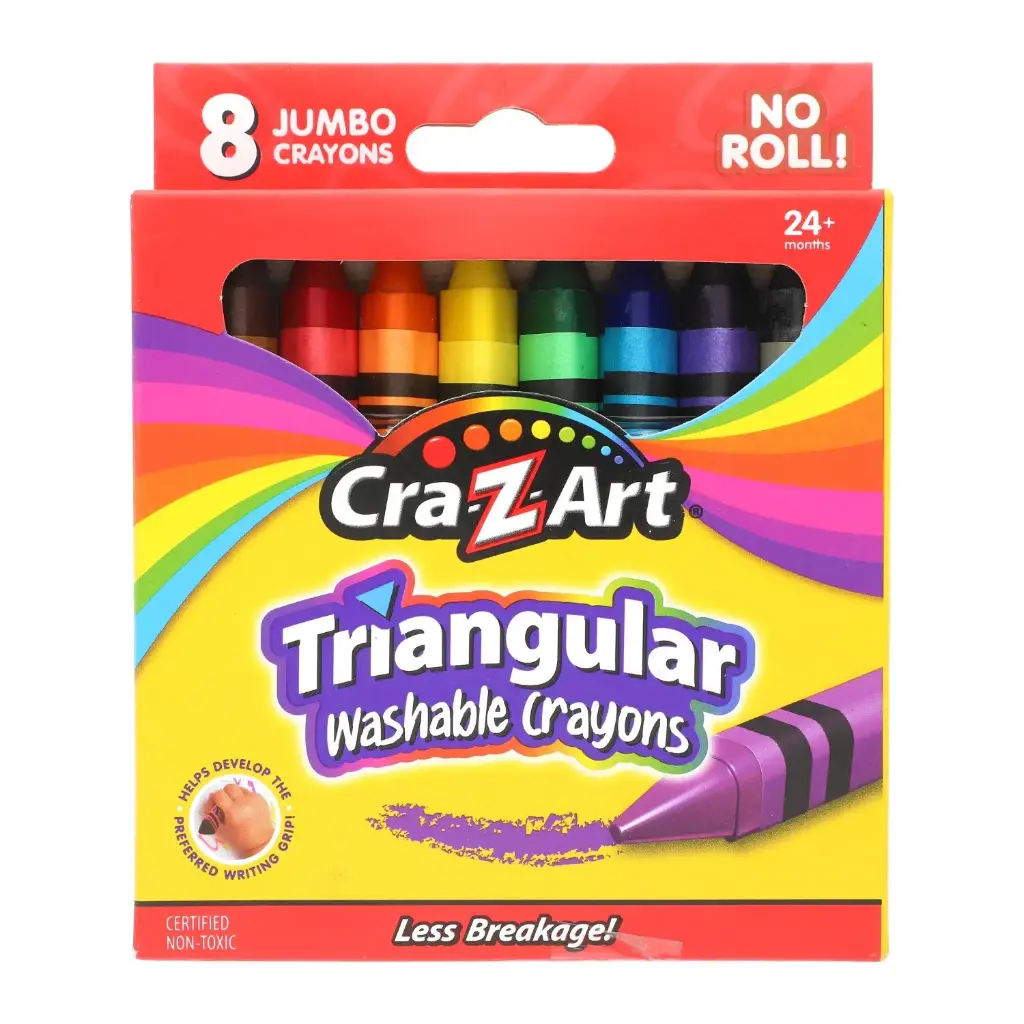 Crayolas Triangulares - Paquete Educativo para Niños