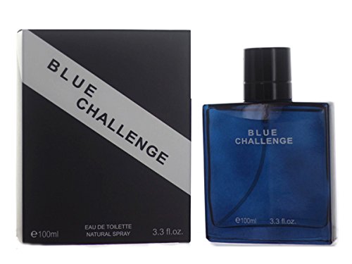 Blu Challenge by Royal Fragrance 3.3 Fl Oz EDT Spray for Men