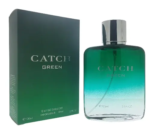 Spray EDT Catch Green by Royal Fragrance 3.3 Fl oz para hombre