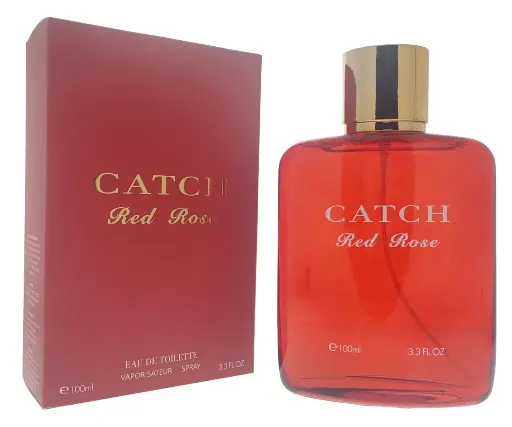 Aerosol EDT Catch Red Rose by Royal Fragrance 3,3 Fl oz para mujer
