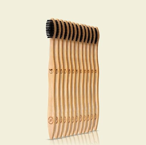 Cepillo de Dientes Ecológico de Madera Biodegradable para Adultos